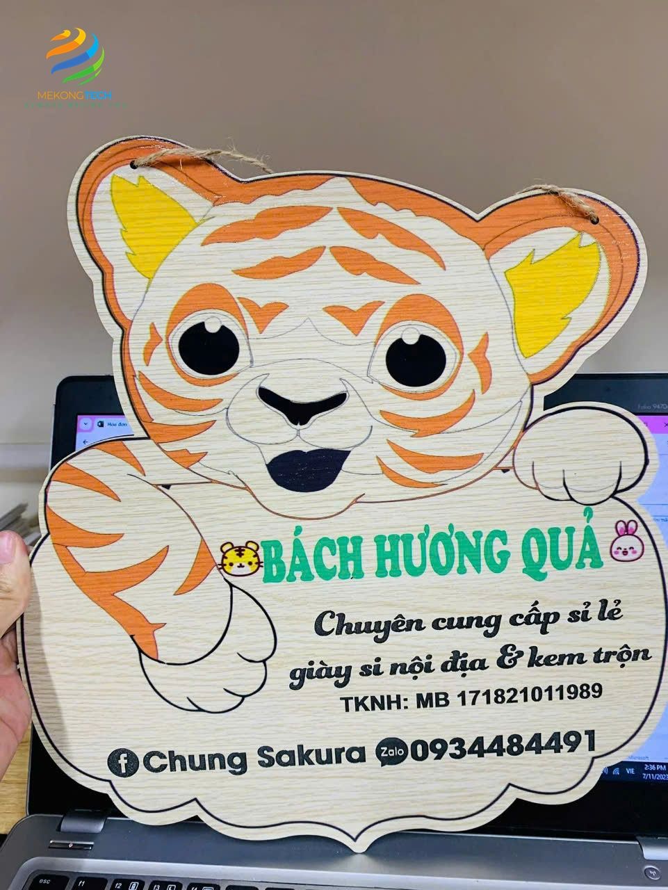 Nhận gia công bảng hiệu bằng gỗ mini theo yêu cầu giá tận xưởng